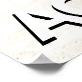 Poster d'exactitude du logo de l'entreprise (Coin)