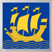 Poster d'expédition jaune (Devant)