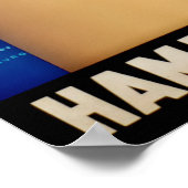 Poster d'expédition vintage Hamburg Amerika (Coin)