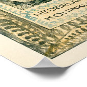 Poster d'exposition biologique, néerlandais, Van H (Coin)