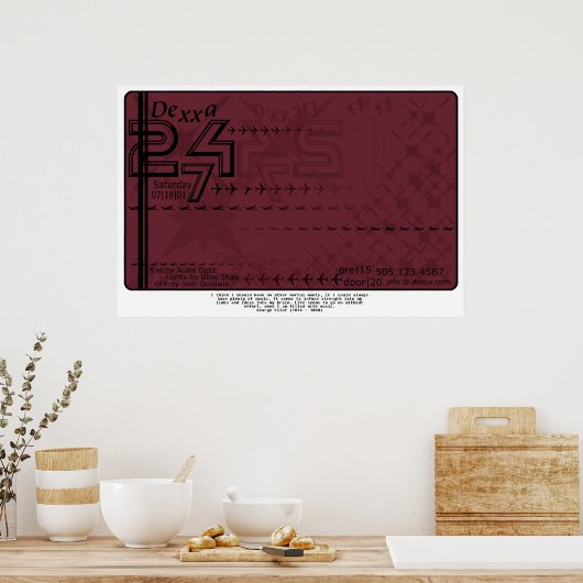 Poster Dexxa (Cuisine)