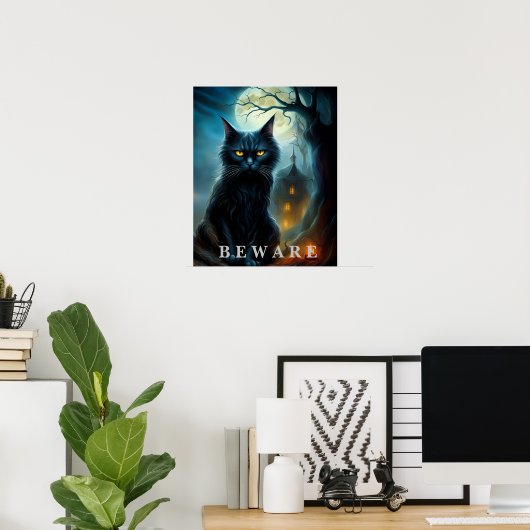 Poster d'Halloween (Bureau à domicile)