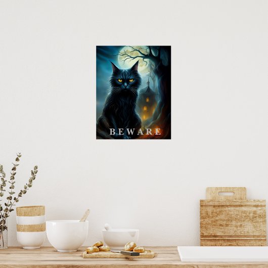 Poster d'Halloween (Cuisine)