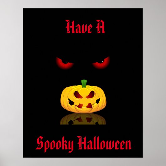 Poster d'Halloween (Devant)