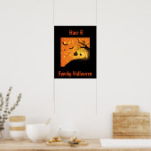 Poster d'Halloween (Cuisine)