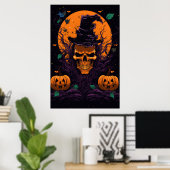 Poster d'Halloween (Bureau à domicile)