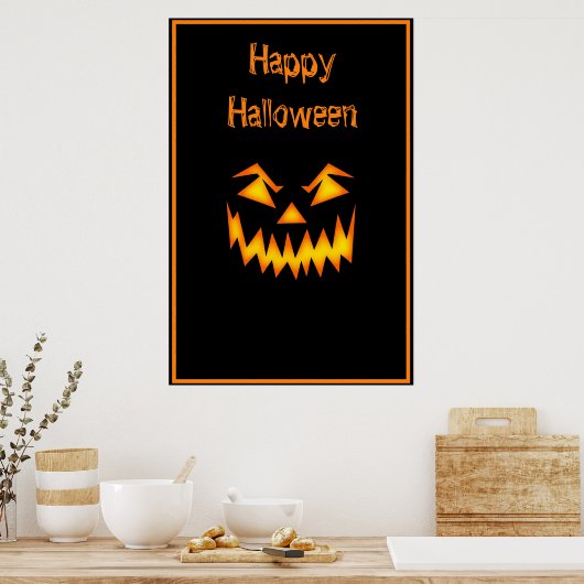 Poster d'Halloween (Cuisine)
