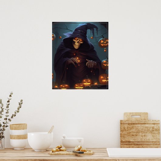 Poster d'Halloween (Cuisine)