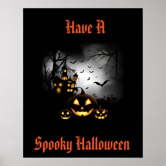 Poster d'Halloween (Devant)