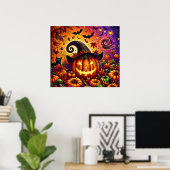 Poster d'Halloween (Bureau à domicile)