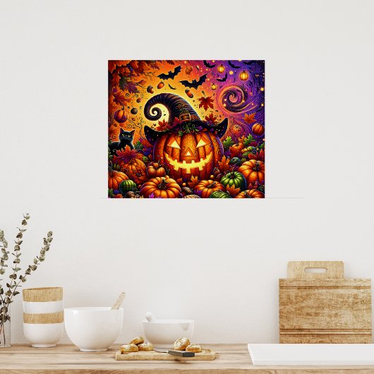 Poster d'Halloween (Cuisine)