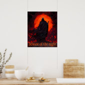Poster d'Halloween (Cuisine)