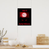 Poster d'Halloween (Cuisine)