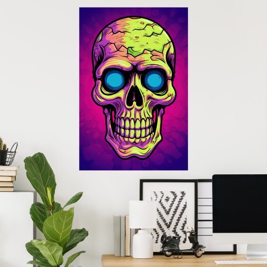 Poster d'Halloween (Bureau à domicile)