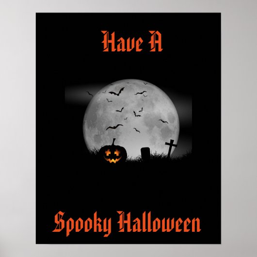 Poster d'Halloween (Devant)