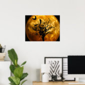 Poster d'Halloween Balats effrayants (Bureau à domicile)