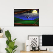 Poster d'Halloween Black Widow Spider (Bureau à domicile)