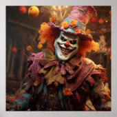 Poster d'Halloween éffrayant (Devant)