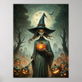 Poster d'Halloween éffrayant (Devant)