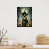 Poster d'Halloween éffrayant (Cuisine)