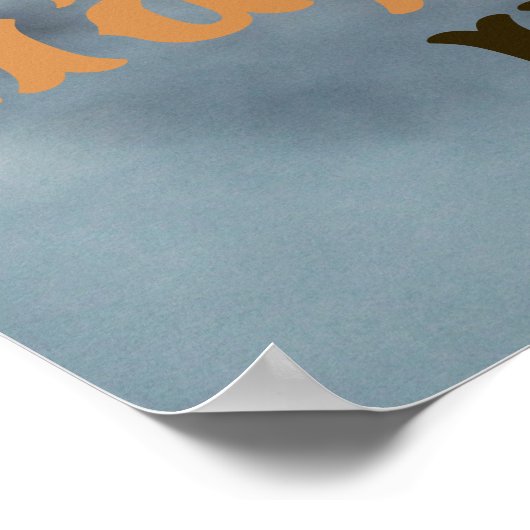 Poster d'Halloween éffrayant Spider (Coin)