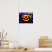 Poster d'Halloween Jack-o-Lantern (Cuisine)