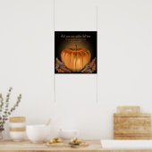 Poster d'Halloween personnalisé Citrouille géant (Cuisine)