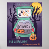 Poster d'Halloween personnalisé pour le tronc mign (Devant)