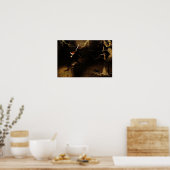 Poster d'Halloween sans tête (Cuisine)