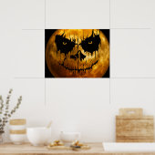 Poster d'Halloween Scandale Lune Poster (Cuisine)