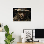 Poster d'Halloween Scarecrow (Bureau à domicile)