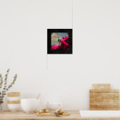 Poster d'Halloween Spider et Rose rouge (Cuisine)