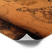 Poster d'Halloween Steampunk (Coin)