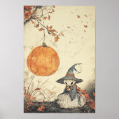 Poster d'Halloween style peinture coréenne (Devant)
