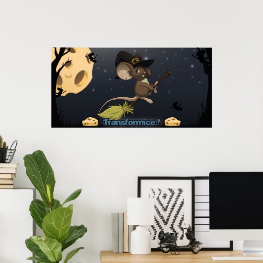 Poster d'Halloween Transformice (Bureau à domicile)
