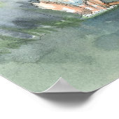 Poster d'Halloween Witch and Cats par Molly Harris (Coin)