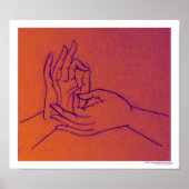 Poster Dharmachakra Mudra (Devant)