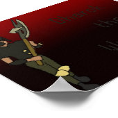 Poster Dharok, l'affiche misérable (Coin)