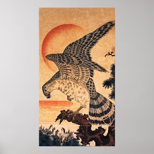 Poster d'Hawk Kuniyoshi (Devant)