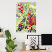 Poster d'Heliconia (Bureau à domicile)