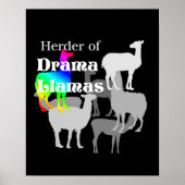 Poster d'Herder Llama Drama (Devant)