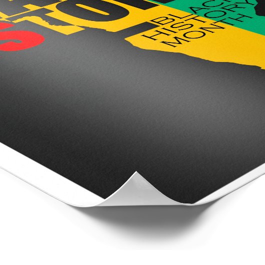 Poster d'histoire noire Bhm (Coin)