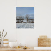 Poster d'hiver du lac Galena (Cuisine)