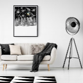 Poster d'hiver Solstice Snowfall