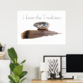 Poster d'honneur des traditions (Bureau à domicile)