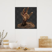 Poster d'horreur d'Halloween (Cuisine)