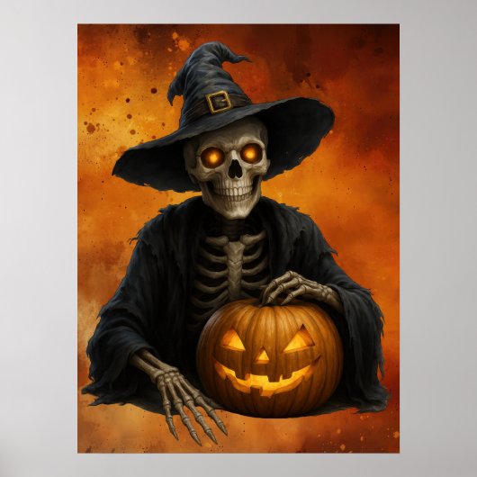 Poster d'horreur d'Halloween (Devant)