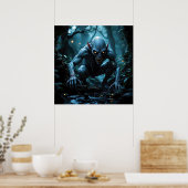 Poster d'horreur d'Halloween (Cuisine)