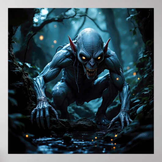 Poster d'horreur d'Halloween (Devant)