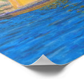 Poster Dhow africain à Zanzibar (Coin)